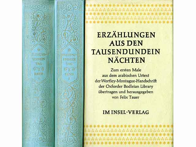 Konvolut "Orientalische Erzählungen/Märchen". 4 Titel. 