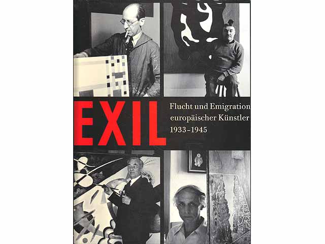 Büchersammlung "Künstler im Exil 1933-1945“. 3 Titel. 