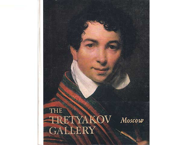 The Tretyakov Gallery Moscow. Painting. Die Tretjakow-Galerie in Moskau. Gemälde. Text in englischer Sprache