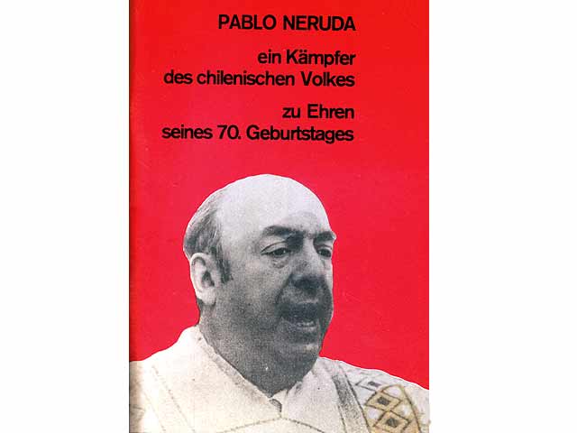 Konvolut "Pablo Neruda". 4 Titel. 