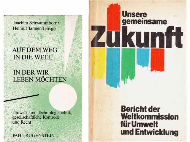 Büchersammlung "Umwelt- und Technologiepolitik". 4 Titel. 