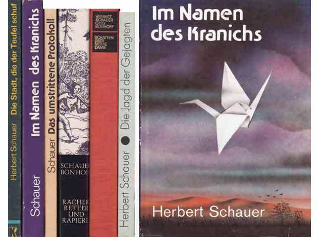 Büchersammlung "Herbert Schauer und Otto Bonhoff. 6 Titel. 
