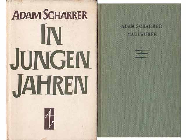 Konvolut "Adam Scharrer". 3 Titel. 