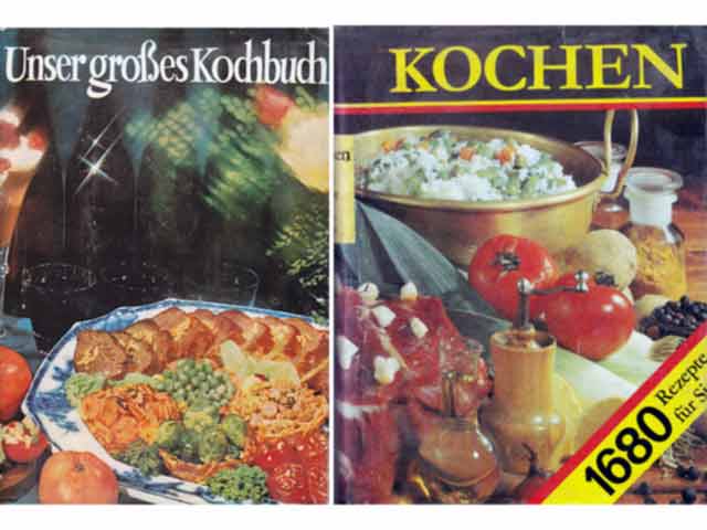 Sammlung "Kochbücher/Gesunde Küche". 5 Titel. 