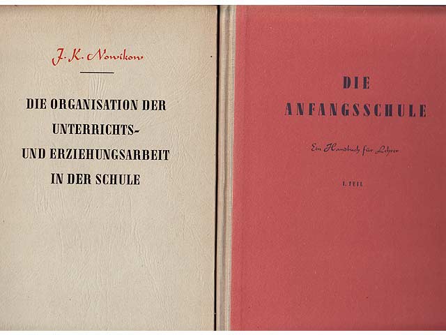 Büchersammlung  "Psychologie und Pädagogik für Lehrer und Erzieher, Literatur der 1950/1960er Jahre". 14 Titel. 