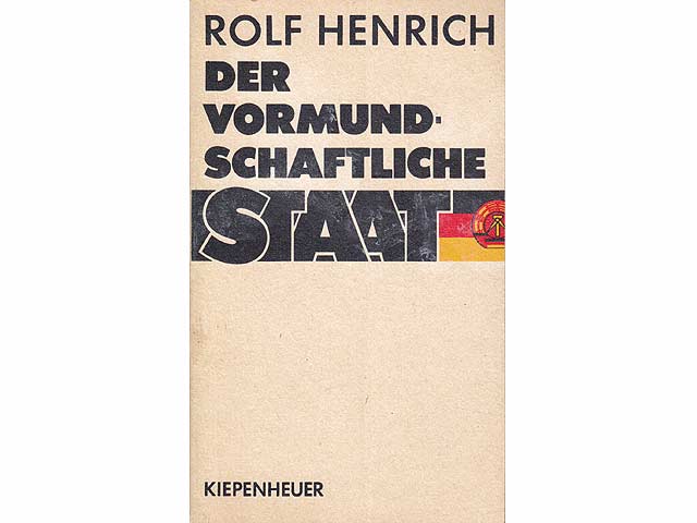 Büchersammlung "Über die DDR nach dem Mauerfall". 6 Titel. 