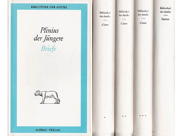 Bibliothek der Antike. Römische Reihe. 3 Titel (5 Bücher). 