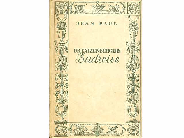 Konvolut "Jean Paul". 5 Titel. 