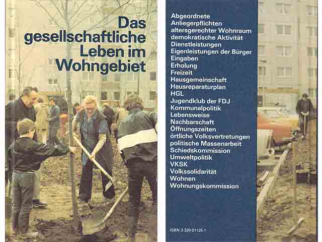 Das gesellschaftliche Leben im Wohngebiet. Handbuch