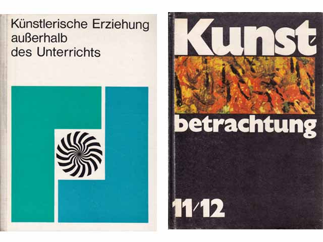 Büchersammlung "Unterrichtsmaterial Kunstbetrachtung". 3 Titel. 