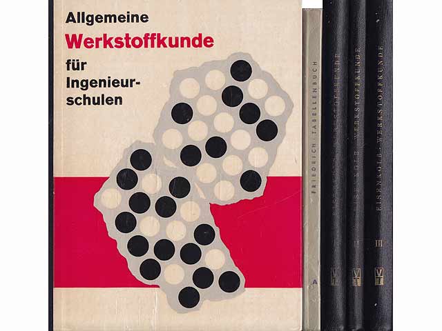 Büchersammlung "Einführung in die Werkstoffkunde". 5 Titel. 