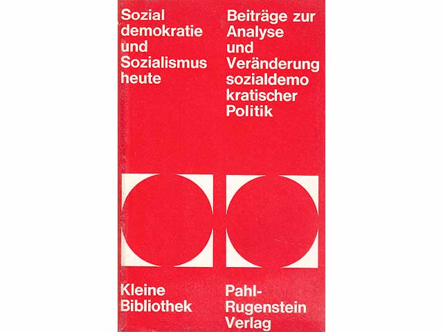 Büchersammlung "Zur Geschichte der deutschen Sozialdemokratie". 6 Titel. 