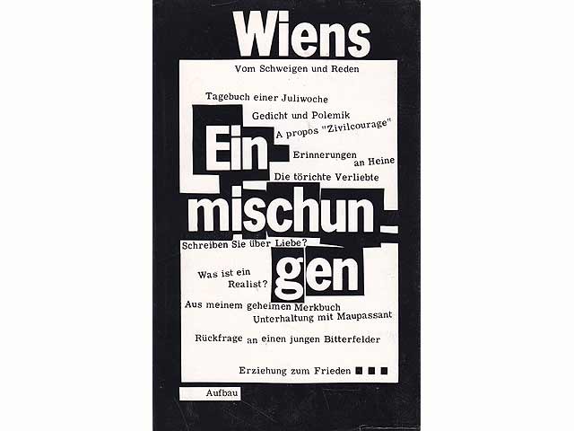 Büchersammmlung "Paul Wiens". 4 Titel. 