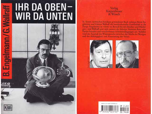 Konvolut "Bernt Engelmann, Günter Wallraff". 3 Titel. 