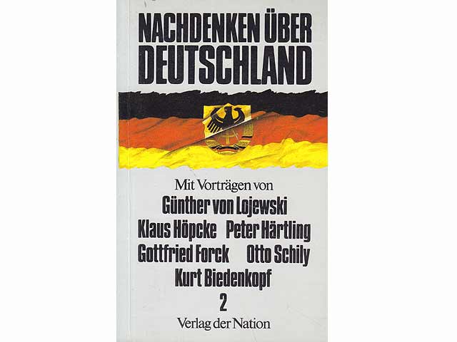 Konvolut "Nachdenken über Deutschland“. 5 Titel. 