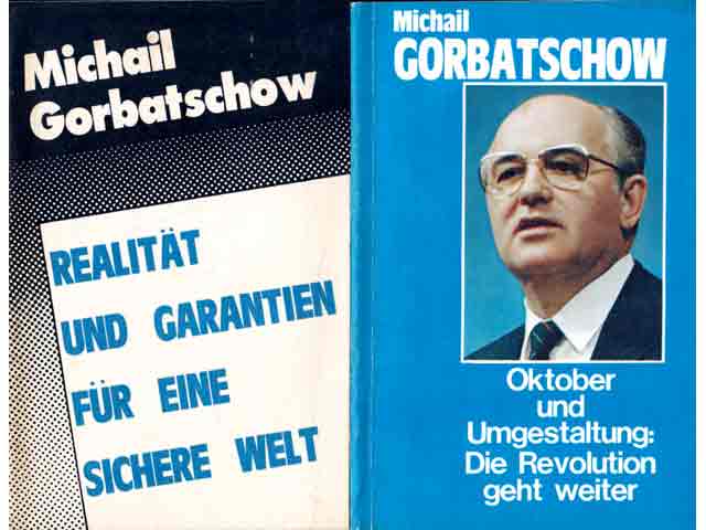 Konvolut „Gorbatschow, Perestroika, Broschüren“. 6 Titel. 