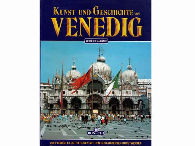 Konvolut "Venedig und Venetien". 4 Titel. 