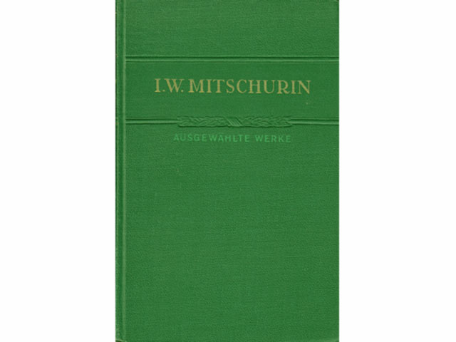 Büchersammlung „Iwan Wladimirowitsch Mitschurin“. 3 Titel. 