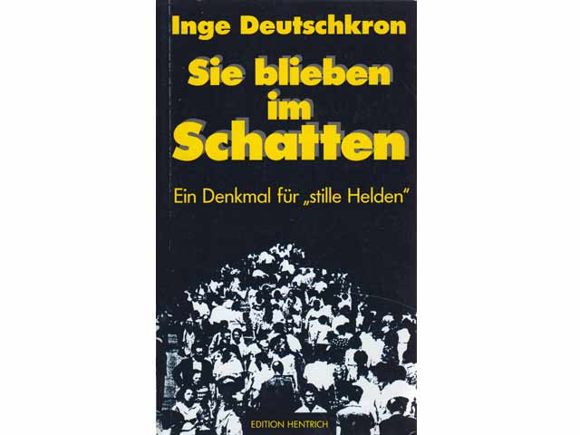 Konvolut „Inge Deutschkron“. 4 Titel. 