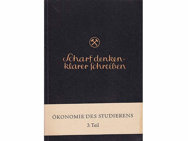 Büchersammlung „Bergakademie Freiberg. Ökonomie des Studierens“. 3 Titel. 