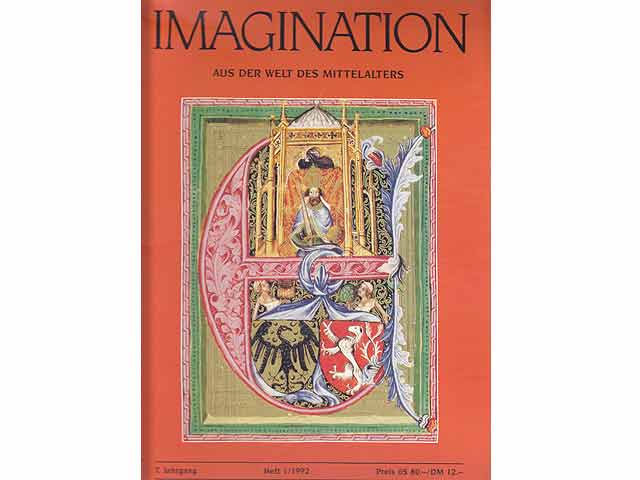 Imagination. Aus der Welt des Mittelalters. Zeitschrift für Freunde des alten Buches. Hrsg. Manfred Kramer.  4 Titel. 