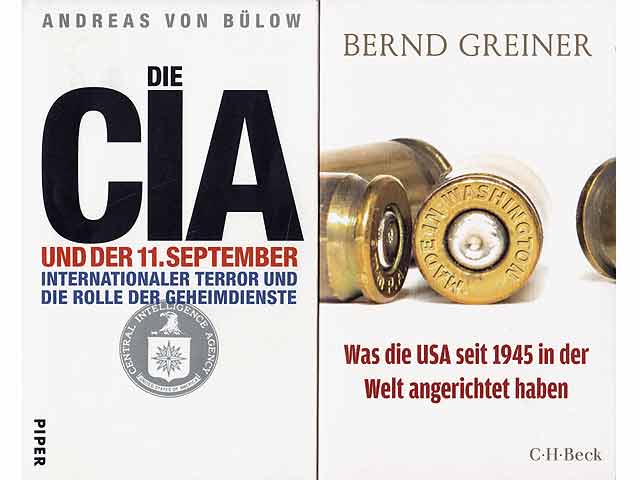 Konvolut "Geheimdienst der USA - CIA". 5 Titel. 
