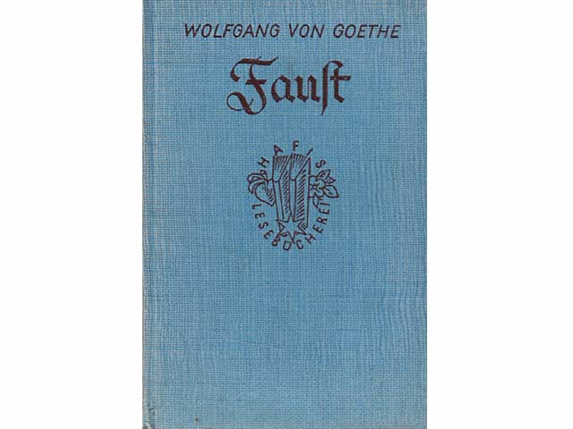 Büchersammlung "Goethes Faust". 3 Titel. 