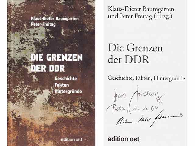 Büchersammlung "DDR-Geschichte/Spurensicherung". 4 Titel. 