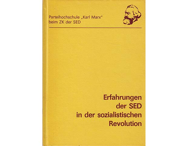 Büchersammlung "Deutschland und die deutsche Arbeiterbewegung, Lektionen der Parteihochschule 'Karl Marx' beim ZK der SED". 4 Titel.  