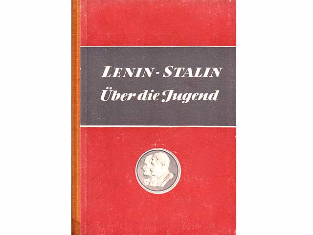 Büchersammlung "Marx, Engels, Lenin, Stalin u. a. über/an die Jugend". 9 Titel. 