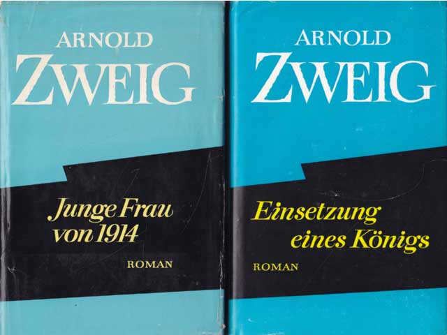 Büchersammlung "Arnold Zweig". 6 Titel. 