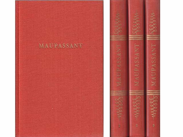 Büchersammlung "Maupassant". 6 Titel. 