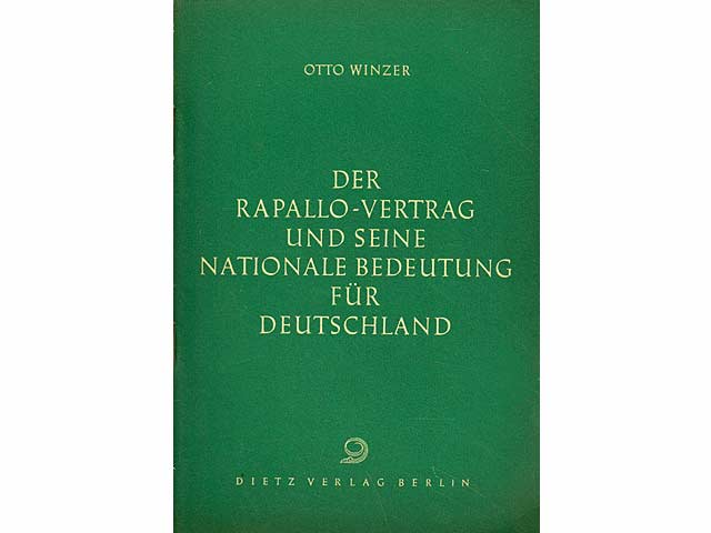 Konvolut „Deutsch-sowjetische/russische Beziehungen. Teil II“. 4 Titel. 