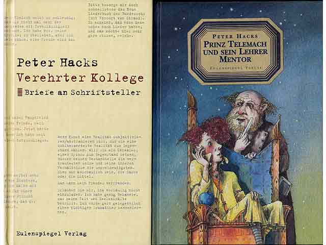 Büchersammlung "Peter Hacks". 5 Titel. 