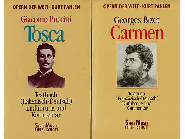 Sammlung "Opern der Welt – Kurt Pahlen“. 7 Titel. 