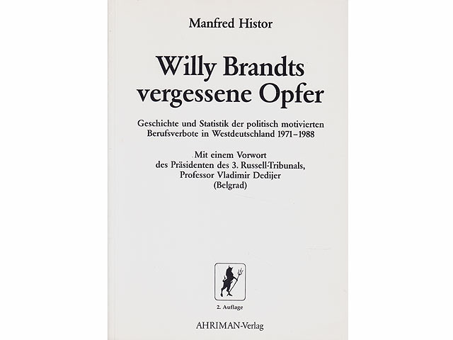 Büchersammlung "BRD Berufsverbote". 6 Titel. 