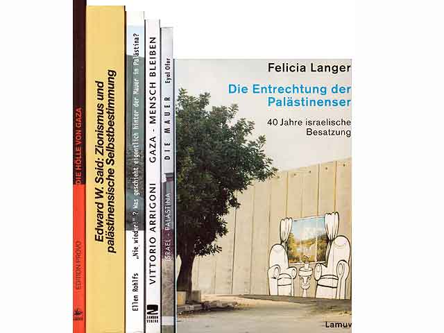 Büchersammlung „Israel-Palästina-Gaza. Nahostkonflikt“. 6 Titel. 