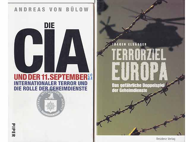 Konvolut "Geheimdienst der USA - CIA". 6 Titel. 