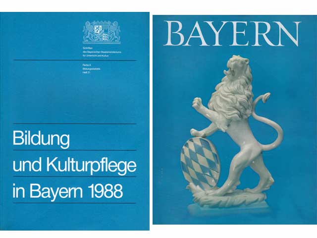 Büchersammlung "Bayern. Ein Land verändert sein Gesicht". 4 Titel. 