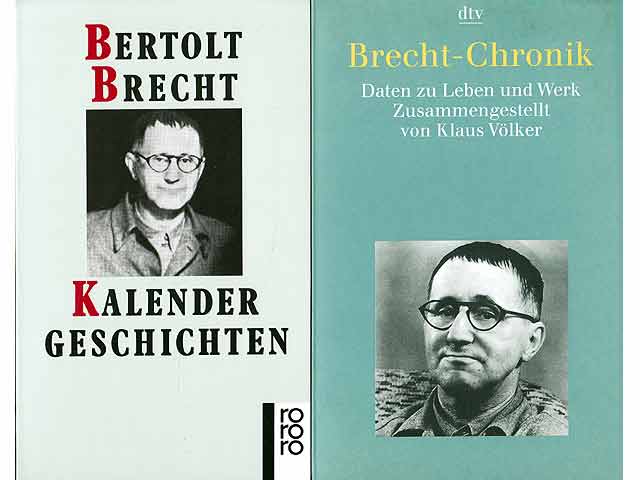 Konvolut „Bertolt Brecht“. 5 Titel. 