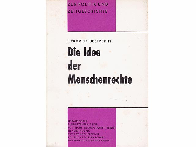 Konvolut „Menschenrechte, Kolonialismus, Hottentottenkrieg“. 7 Titel. 