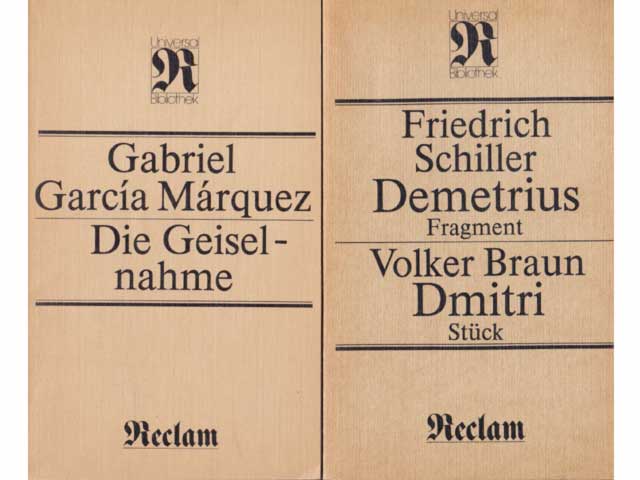 Reclam-Sammlung „Belletristik“. 8 Titel. 