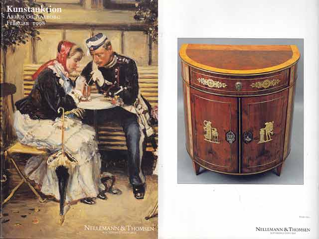 Katalog-Sammlung "Kunstauktion Arhus og Aalborg". 6 Titel. 