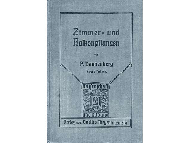 Büchersammlung "Zimmerpflanzen, Palmen". 8 Titel. 