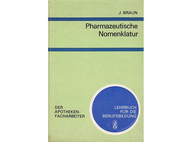 Büchersammlung "Pharmazie/Medikamente". 4 Titel. 