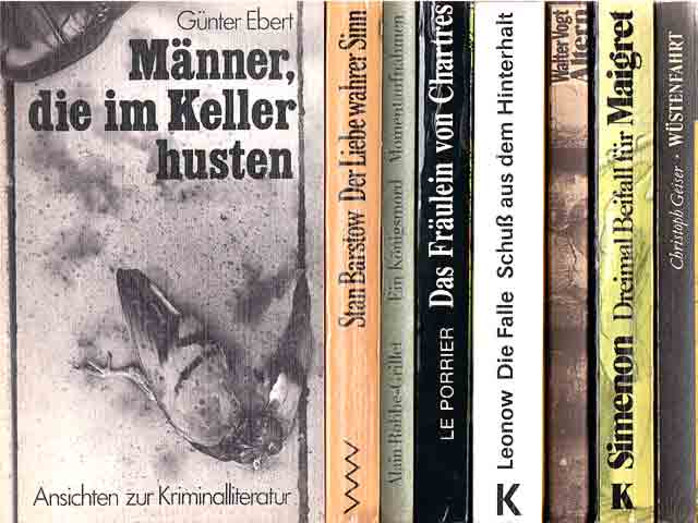 Konvolut „Taschenbücher. Verschiedenes“. 8 Titel. 