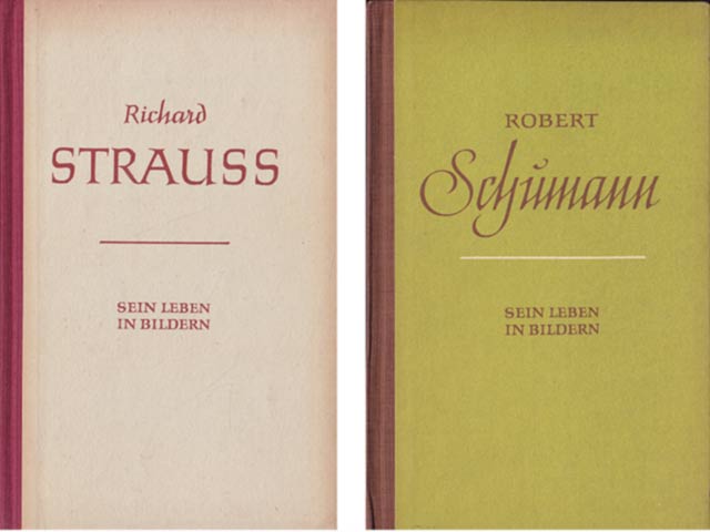 Büchersammlung "Leben in Bildern. Biographien". 6 Titel. 