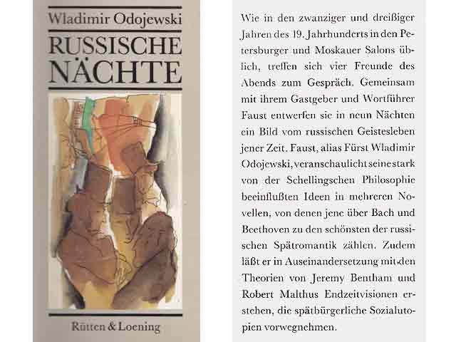 Russische Nächte. Hrsg. von Klaus Städtke. Mit 18 Illustrationen von Günther Lück. 1. Auflage
