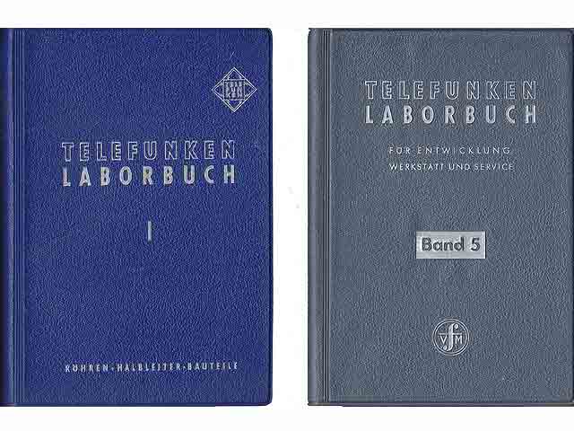 Telefunken Laborbücher. 2 Titel. 