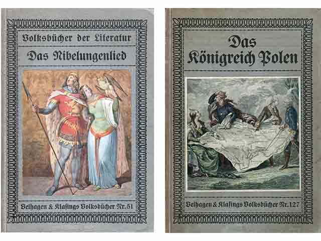 Velhagen & Klasings Volksbücherei. 2 Titel. 